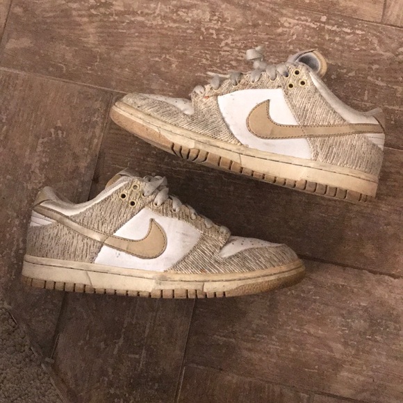 nike dunk low linen